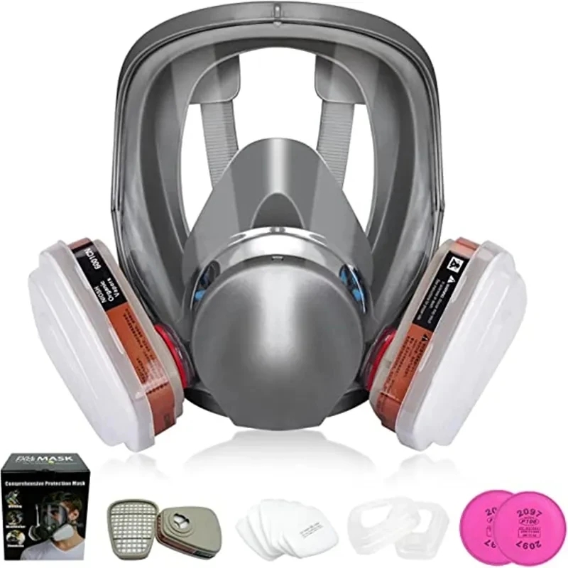 6800 Anti-Fog Gas Mask, Indust - Anti Pollution Mask 评论和价格