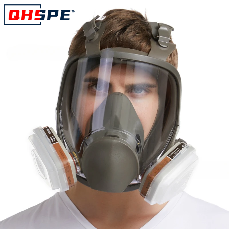 Anti-Fog 6800 Gas Mask Industr - Anti Pollution Mask 评论和价格