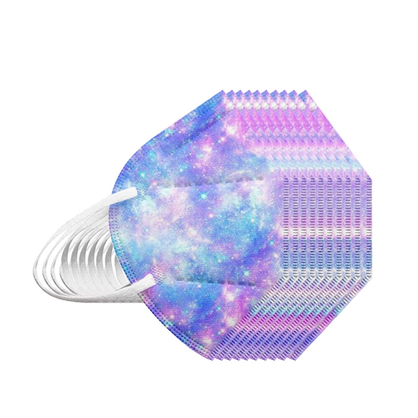 Galax Print Face Mask Kids Dis - Kids Face Mask 评论和价格