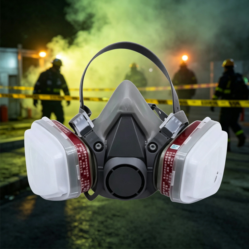 1pcs Of Gas Mask Anti Spray Pa - Dust Mask Construction 评论和价格