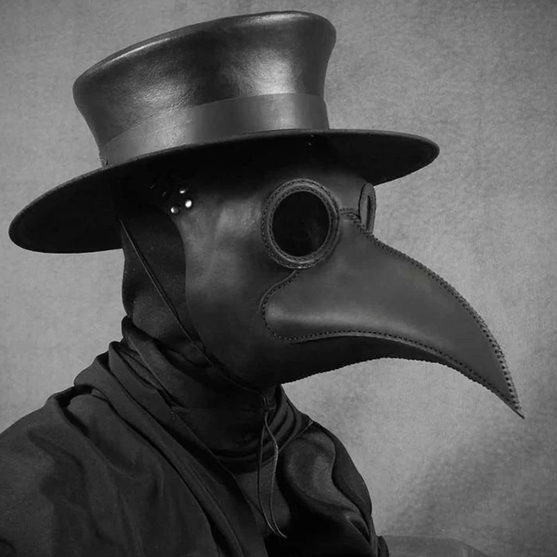 Halloween Black Rubber Plague  - Disposable Surgical Mask 评论和价格