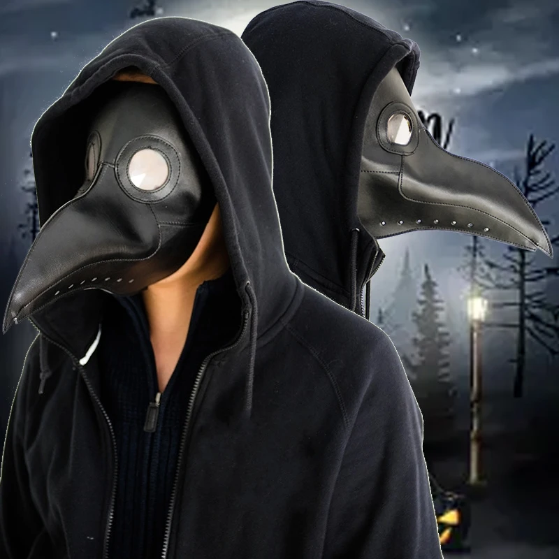 Halloween Black Rubber Plague  - Disposable Surgical Mask 评论和价格